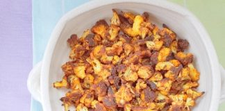 Indian Spiced Roasted Cauliflower Makes a Great Vegan Side Indian Spiced Roasted Cauliflower