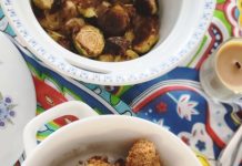 Air Fryer Chicken Tenders with Almond Flour: Low Carb Recipe I served the Air Fryer Chicken tenders with some roasted Brussels sprouts.