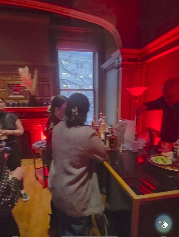 J.P. Wiser's 1857 Room definitely had a speakeasy vibe